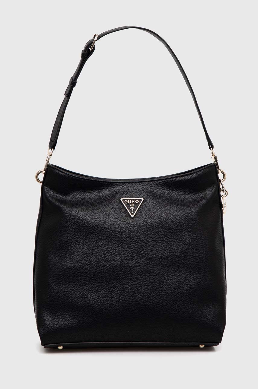 

Чанта Guess в черно, Черен