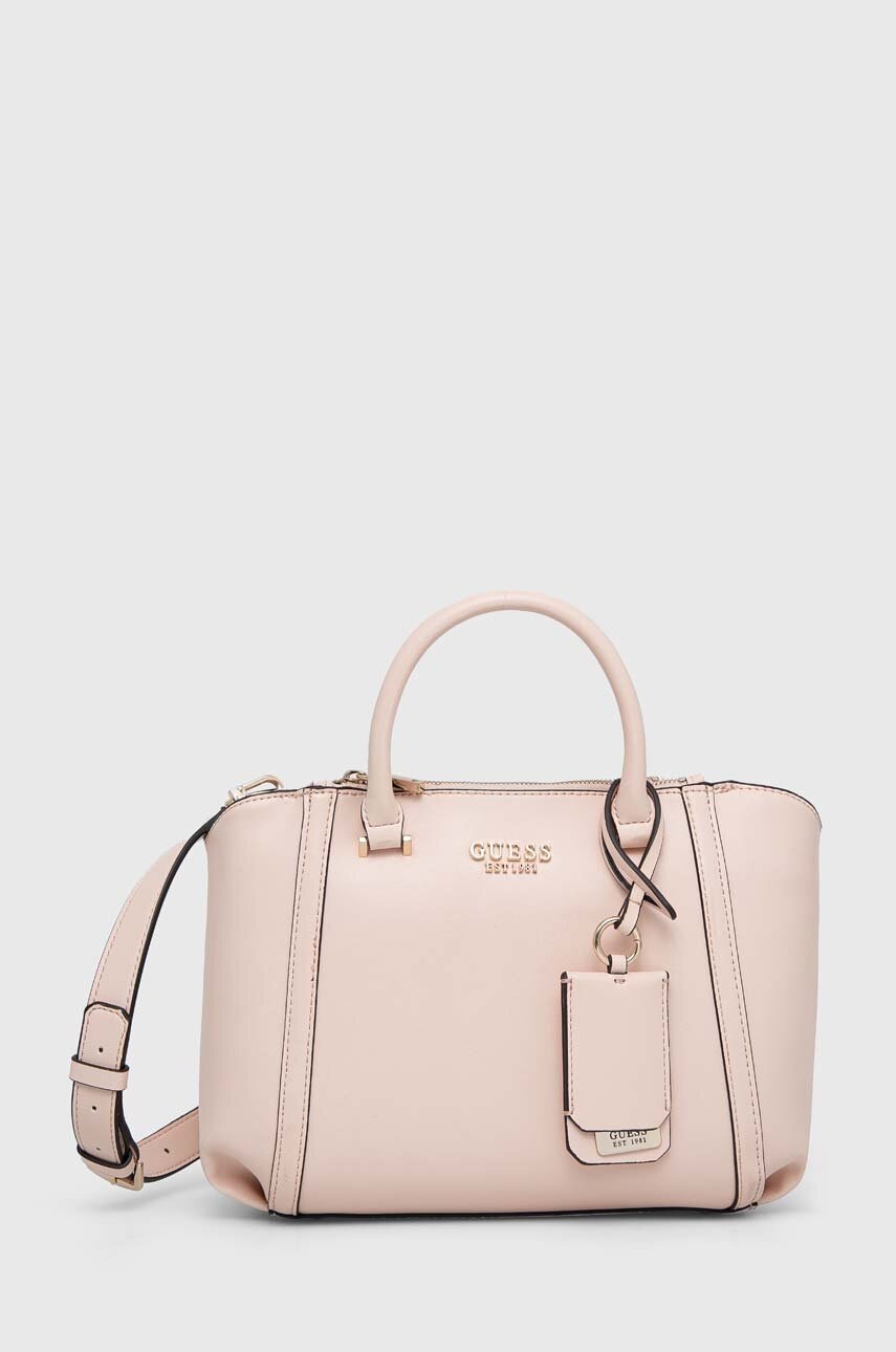

Чанта Guess в розово, Розов