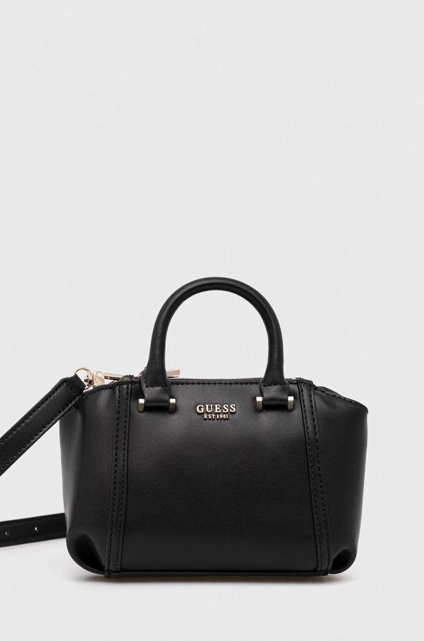 

Чанта Guess в черно, Черен