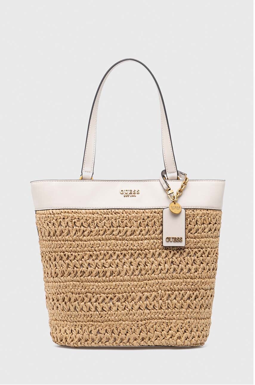 

Сумочка Guess цвет бежевый