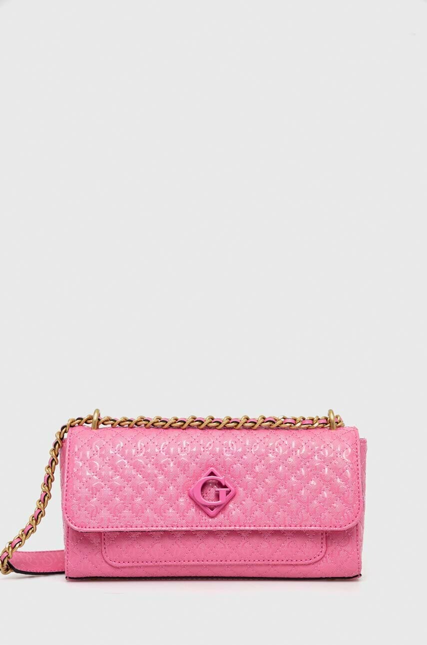 

Сумочка Guess цвет розовый