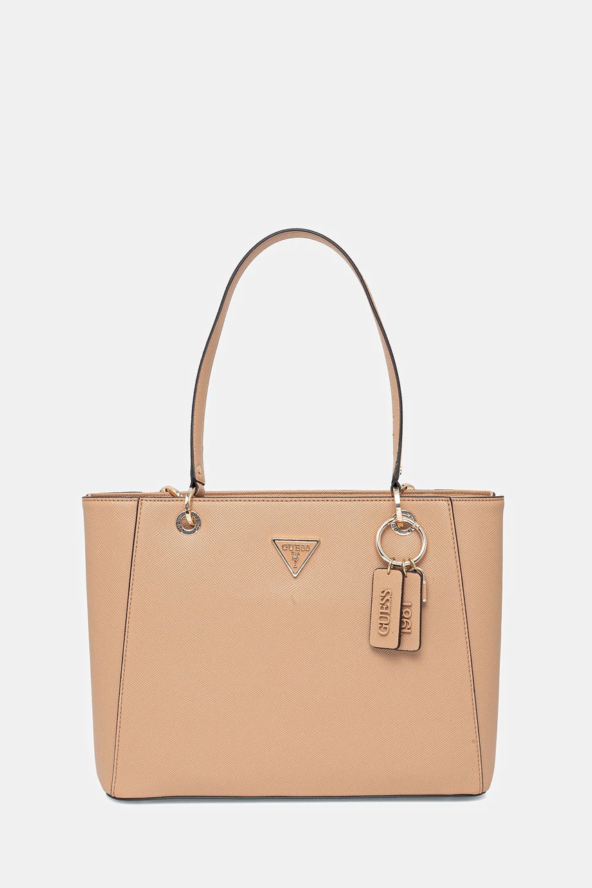 

Чанта Guess в бежово, Кафяв