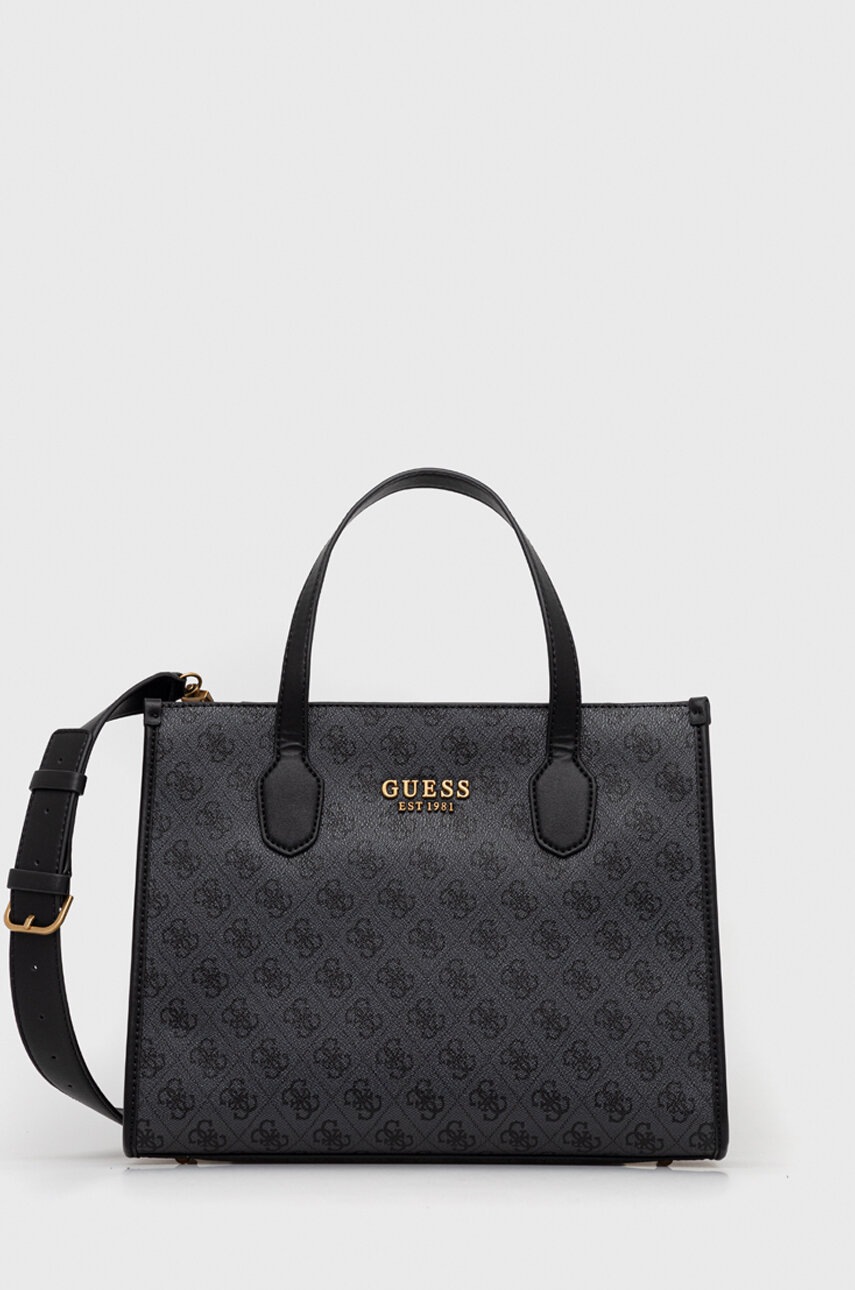 

Сумочка Guess колір сірий
