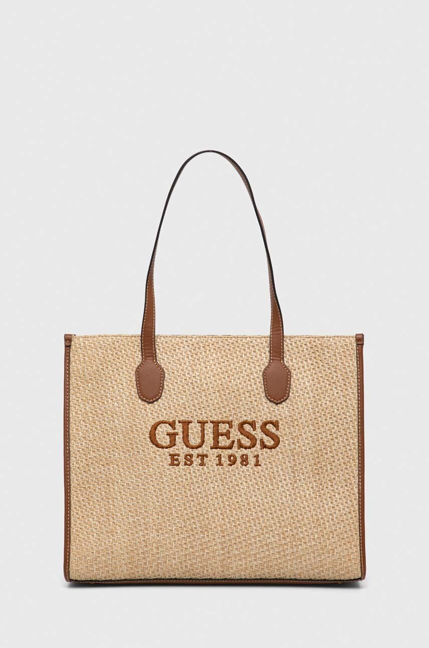 

Сумочка Guess цвет бежевый