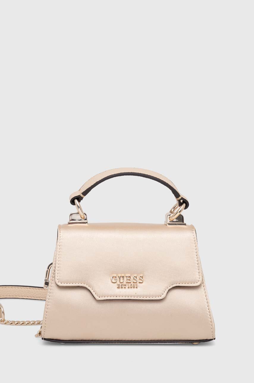 

Сумочка Guess колір бежевий