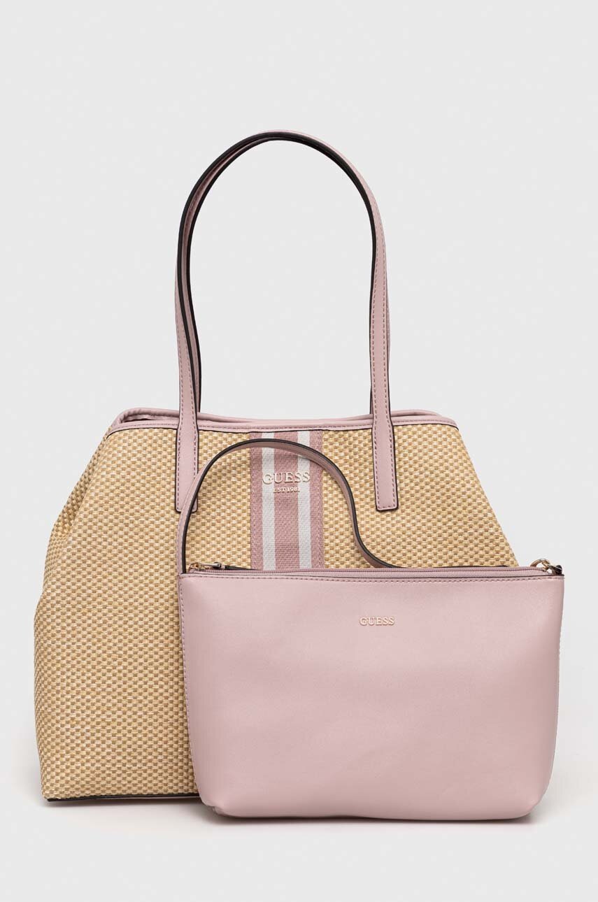 

Сумочка Guess цвет бежевый