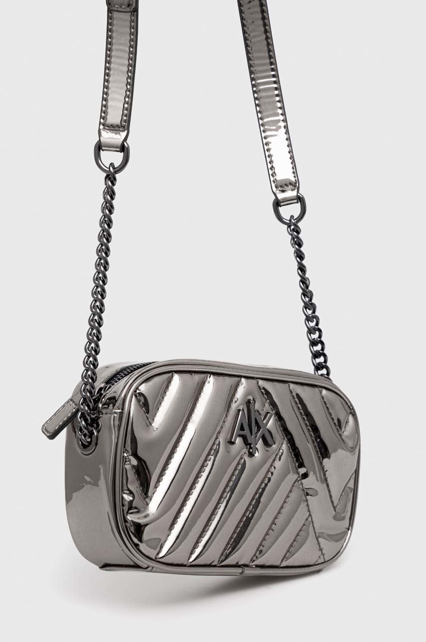 

Сумочка Armani Exchange колір срібний