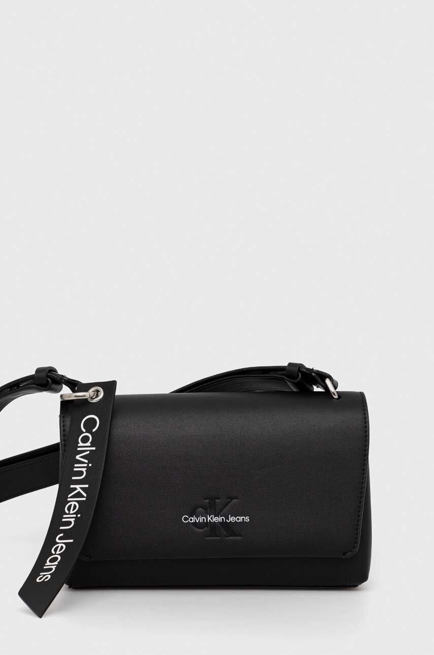 

Чанта Calvin Klein Jeans в черно, Черен
