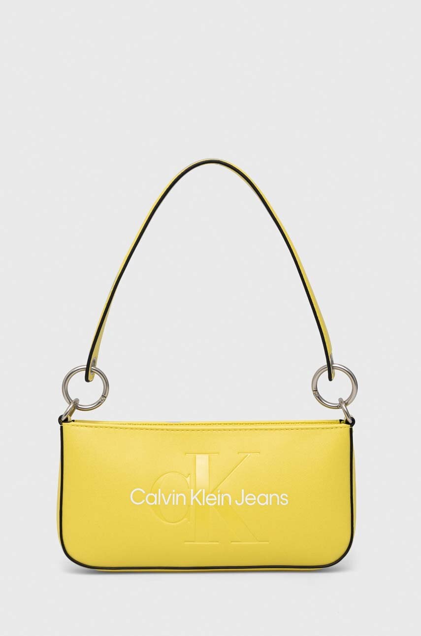 

Чанта Calvin Klein Jeans в жълто, Жълт