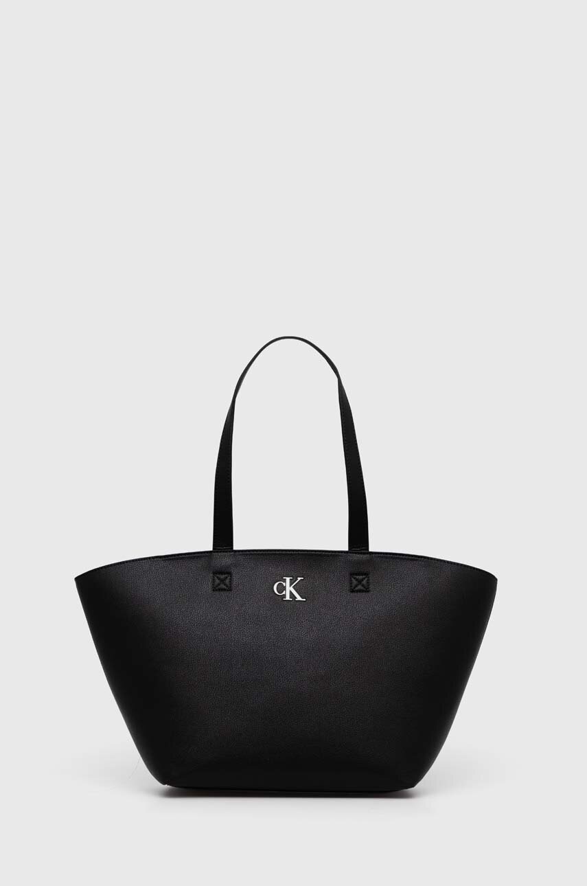 

Чанта Calvin Klein Jeans в черно, Черен