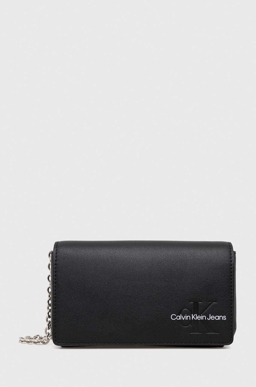 

Чанта Calvin Klein Jeans в черно, Черен