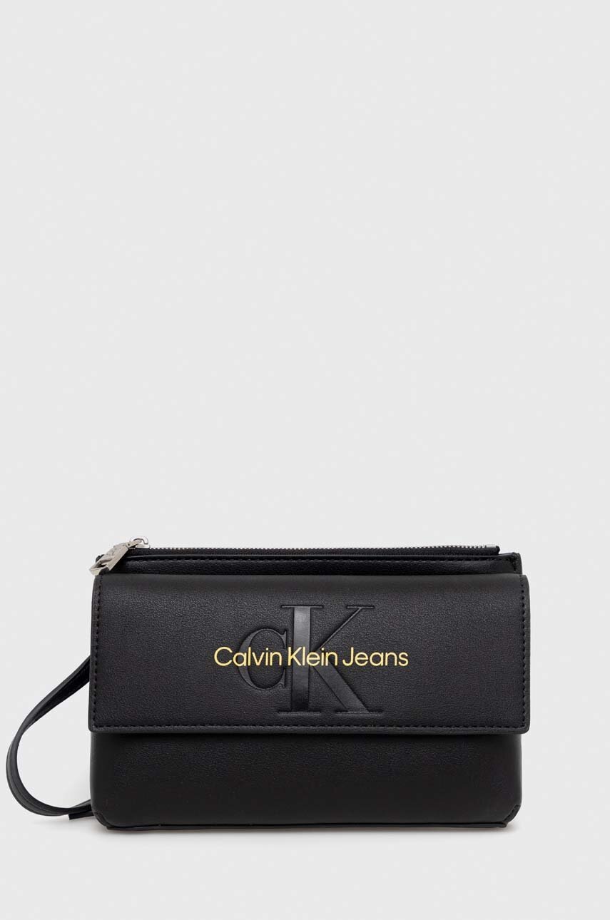 

Чанта Calvin Klein Jeans в черно, Черен