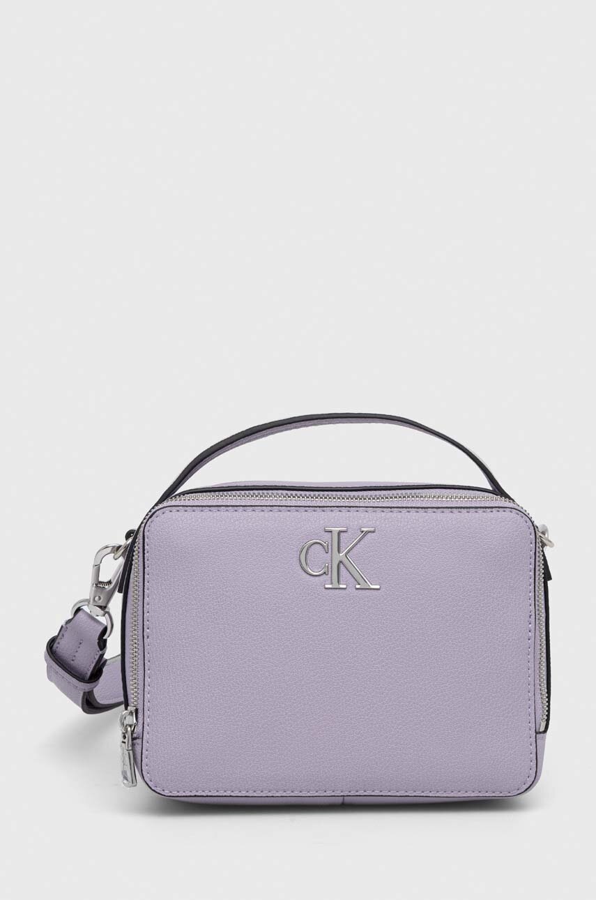 

Чанта Calvin Klein Jeans в лилаво K60K610683, Виолетов