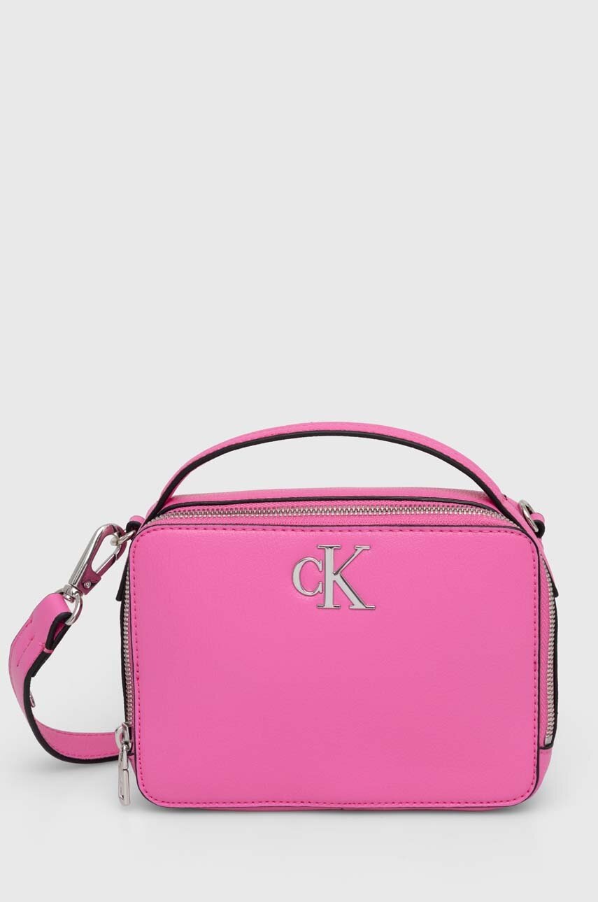 

Чанта Calvin Klein Jeans в розово K60K610683, Розов