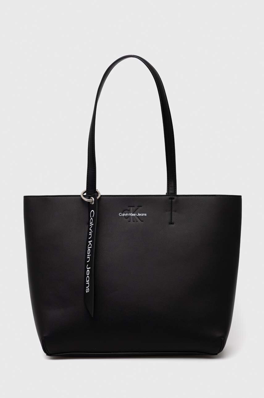 

Чанта Calvin Klein Jeans в черно, Черен