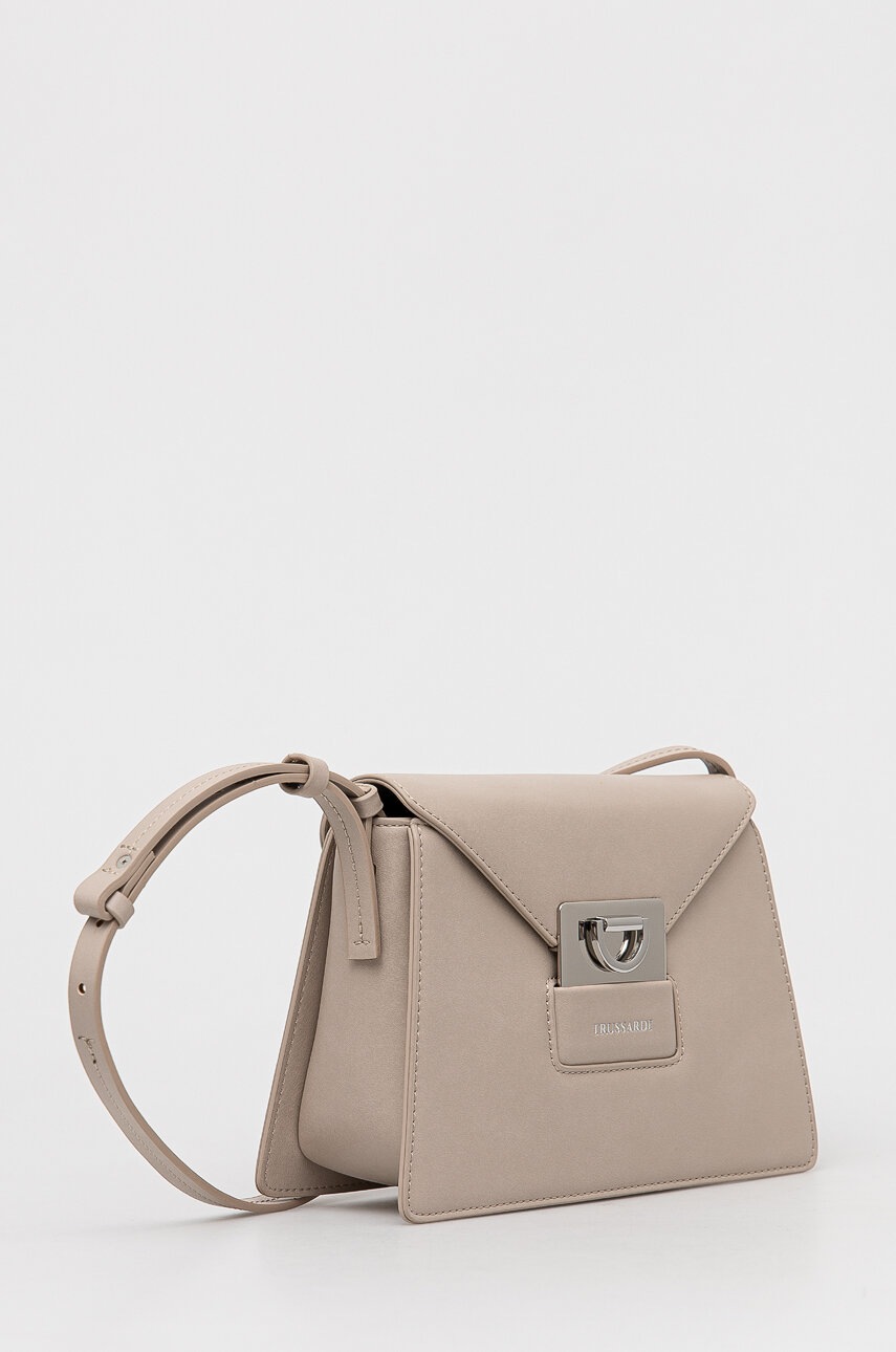 

Сумочка Trussardi колір бежевий
