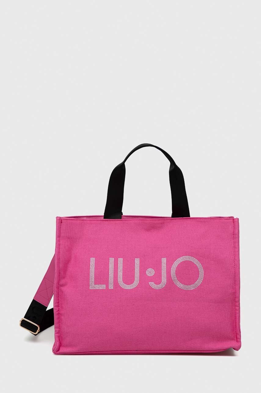 

Чанта Liu Jo в розово, Розов