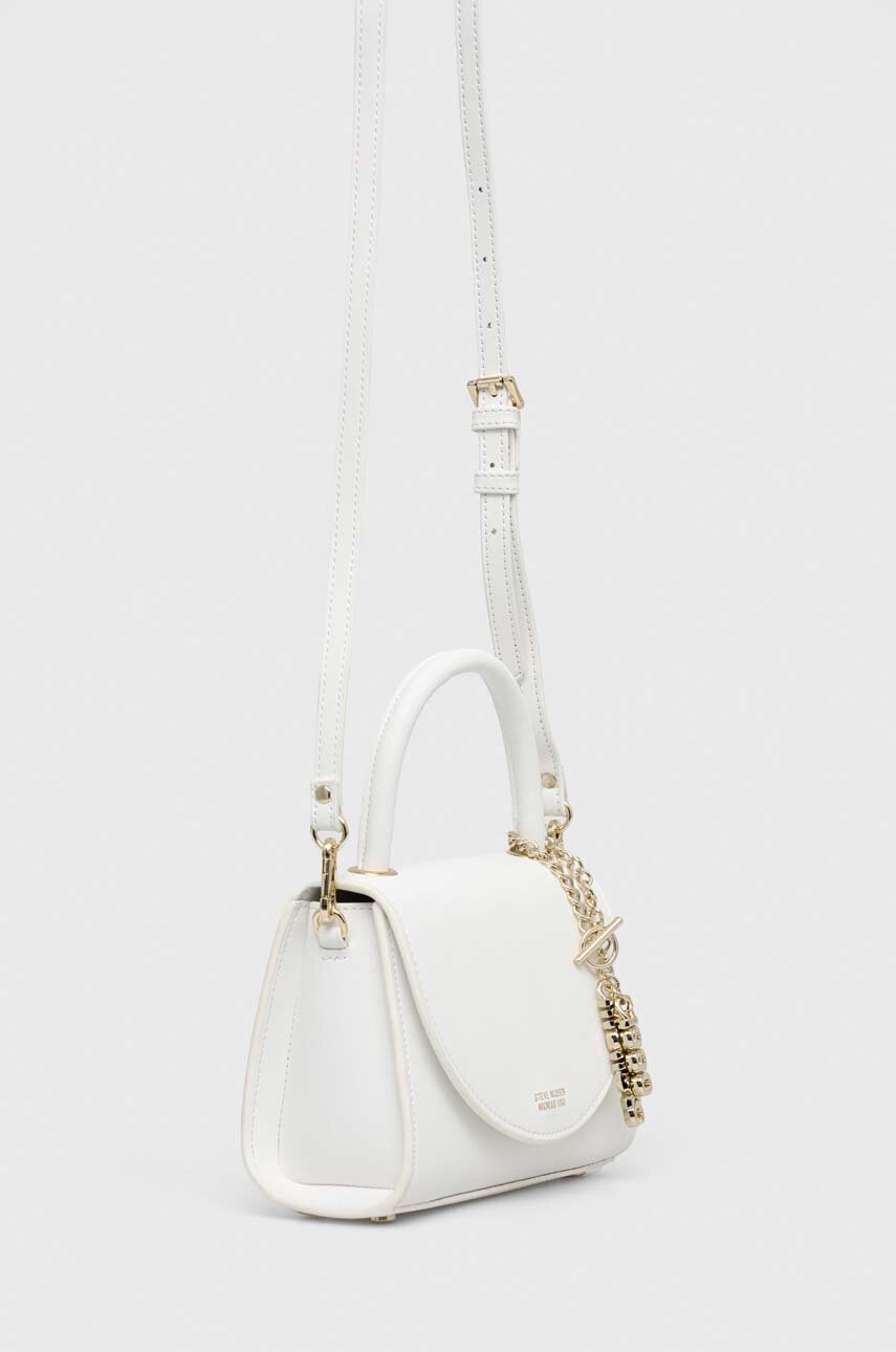 

Шкіряна сумочка Steve Madden Bmircale колір білий SM20000005