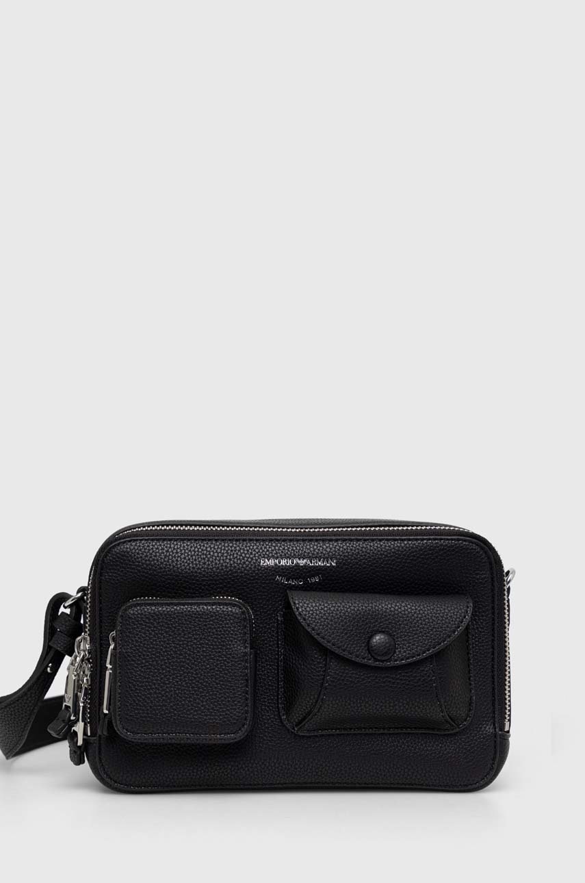 

Чанта Emporio Armani в черно, Черен