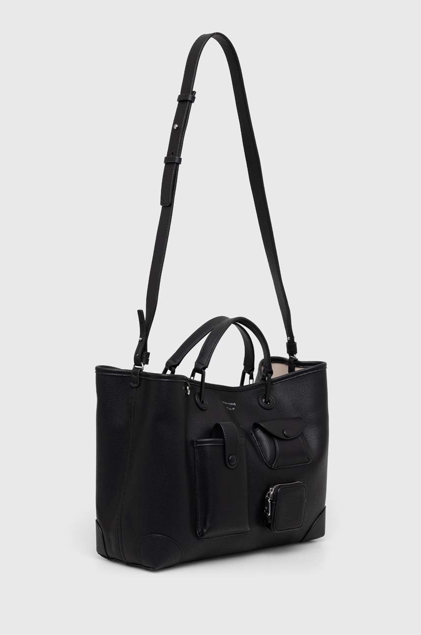 

Сумочка Emporio Armani колір чорний