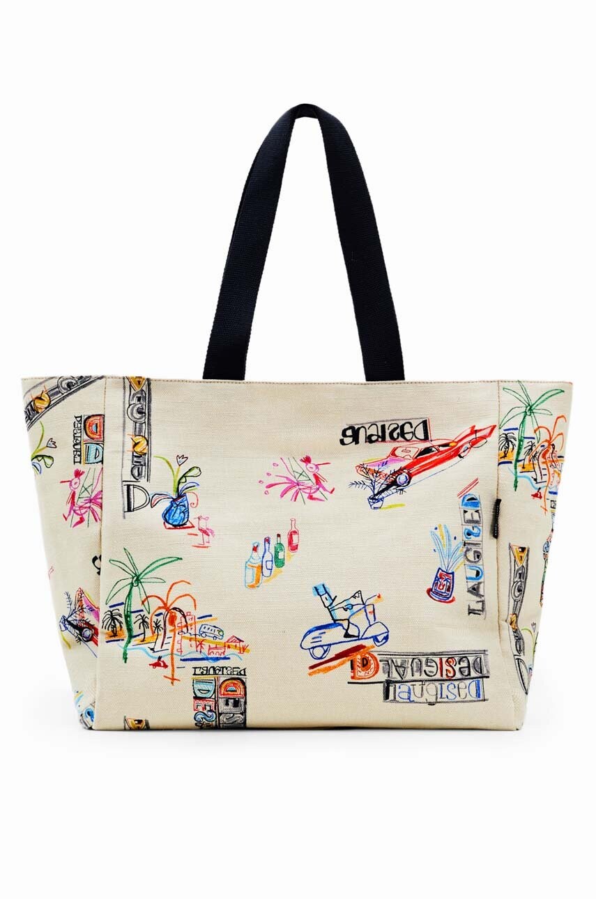 

Сумочка Desigual колір білий