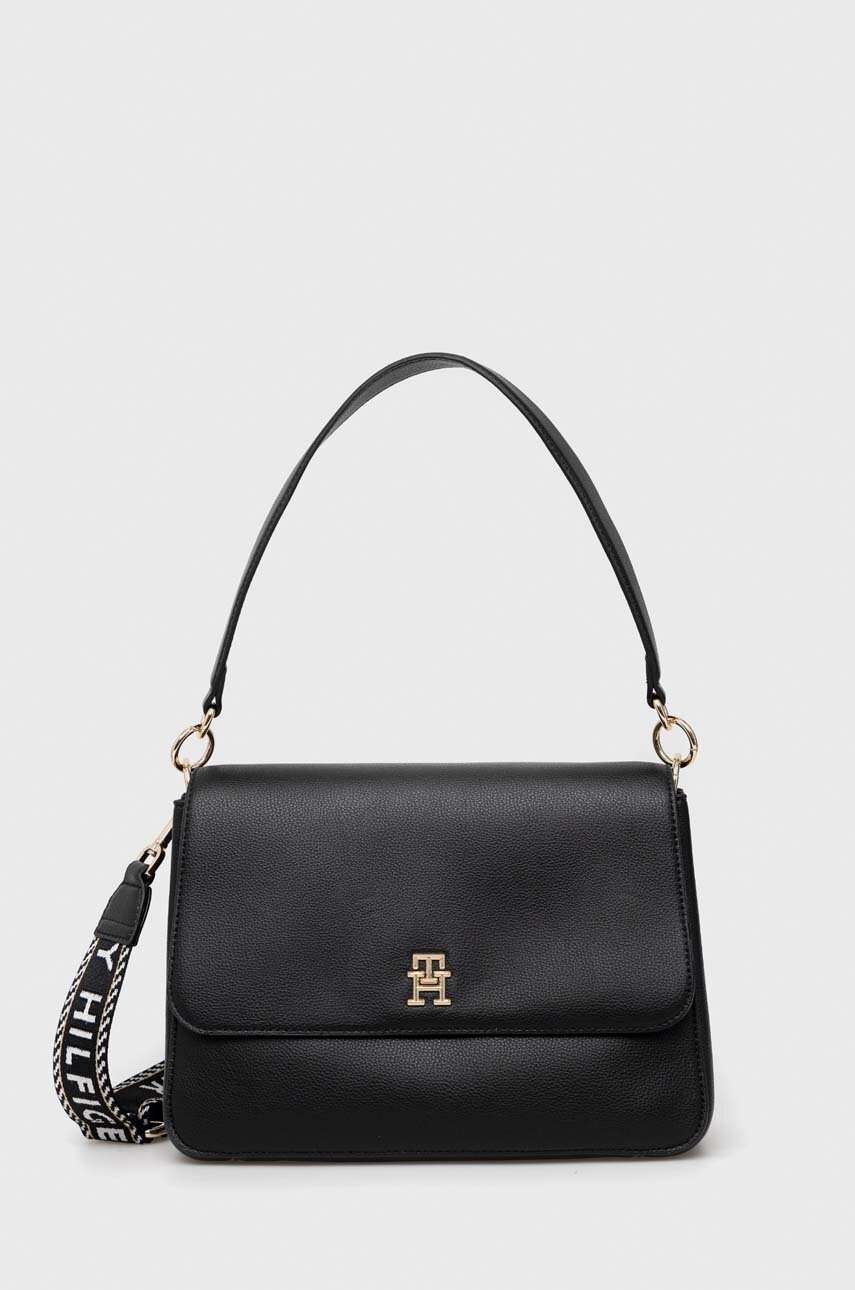 

Чанта Tommy Hilfiger в черно, Черен