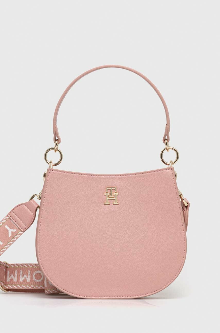

Сумочка Tommy Hilfiger цвет розовый