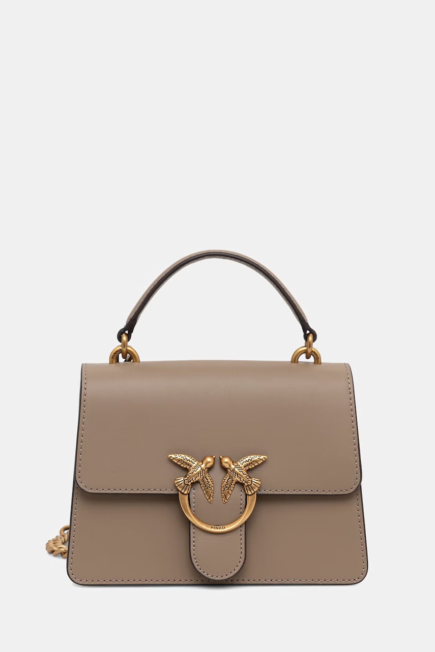 Pinko geantă crossbody pentru femei din piele