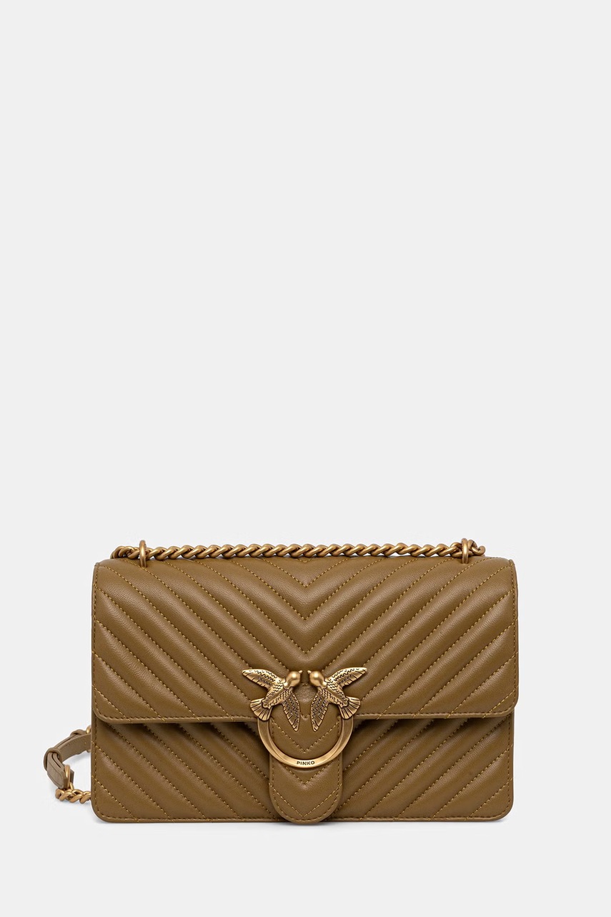Pinko poșetă de piele Femei / Accesorii / Genţi de umăr / Crossbody answear.ro 2 Pinko poșetă de piele Femei / Accesorii / Genţi de umăr / Crossbody answear.ro 2