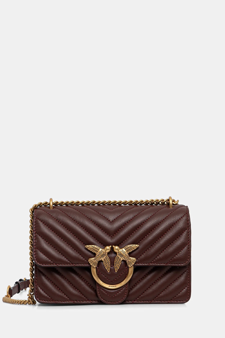 Δερμάτινη τσάντα Pinko