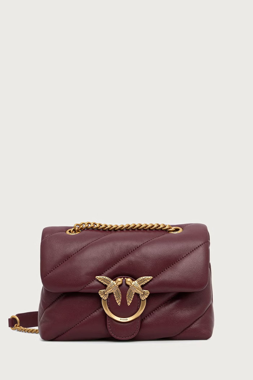 Pinko geantă crossbody pentru femei din piele