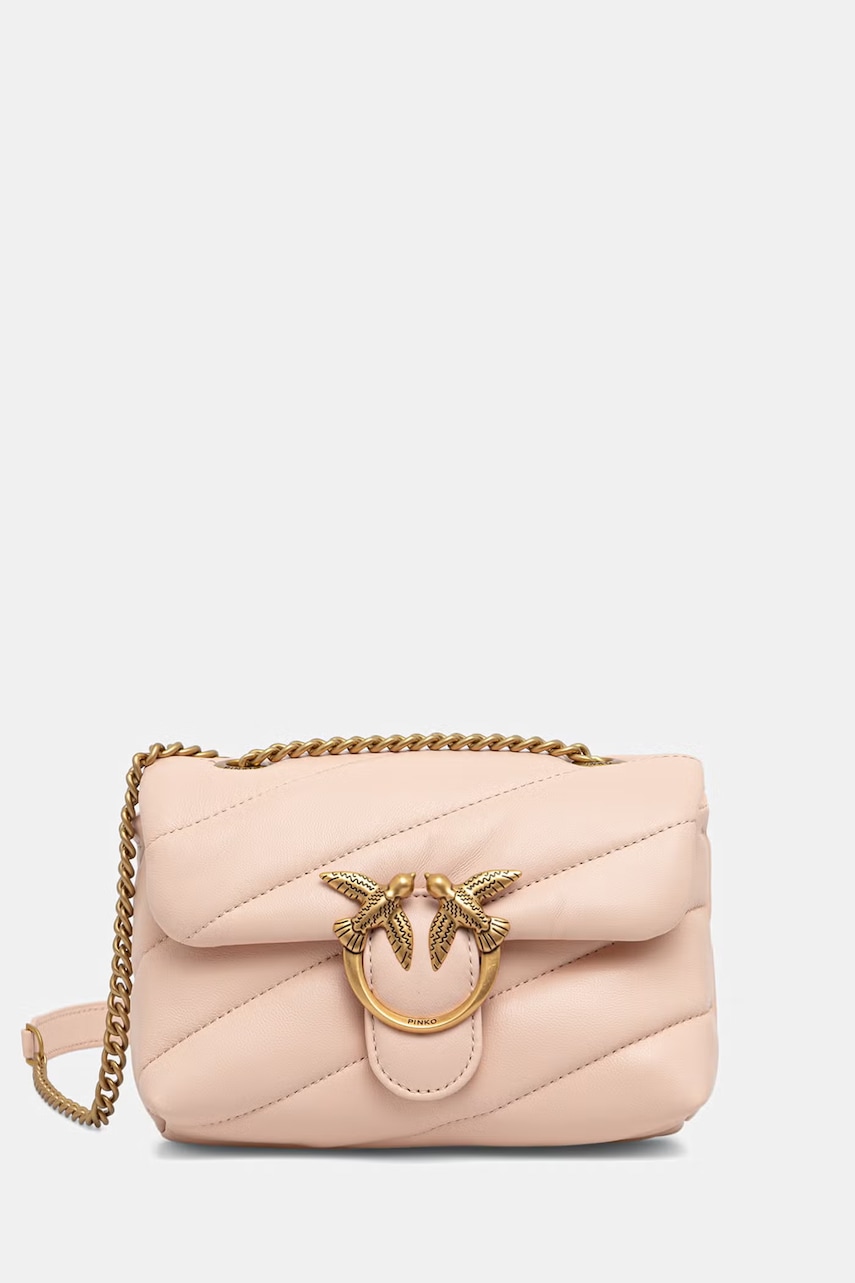 Pinko geantă crossbody pentru femei din piele