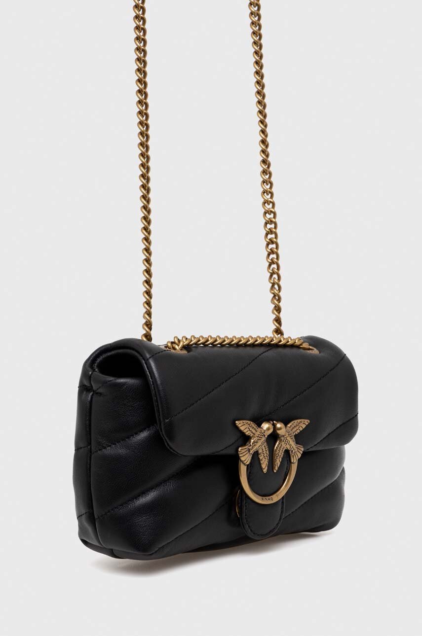 Τσάντα Pinko χρώμα: μαύρο φωτογραφία