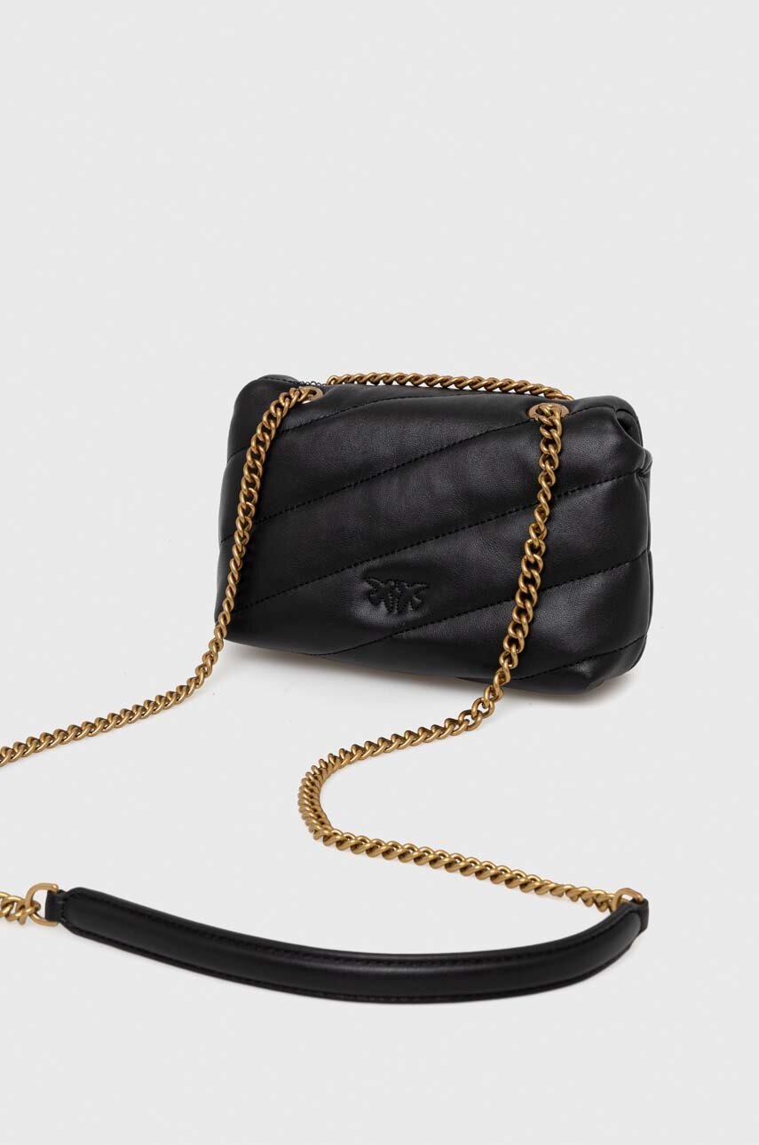 Τσάντα Pinko χρώμα: μαύρο φωτογραφία