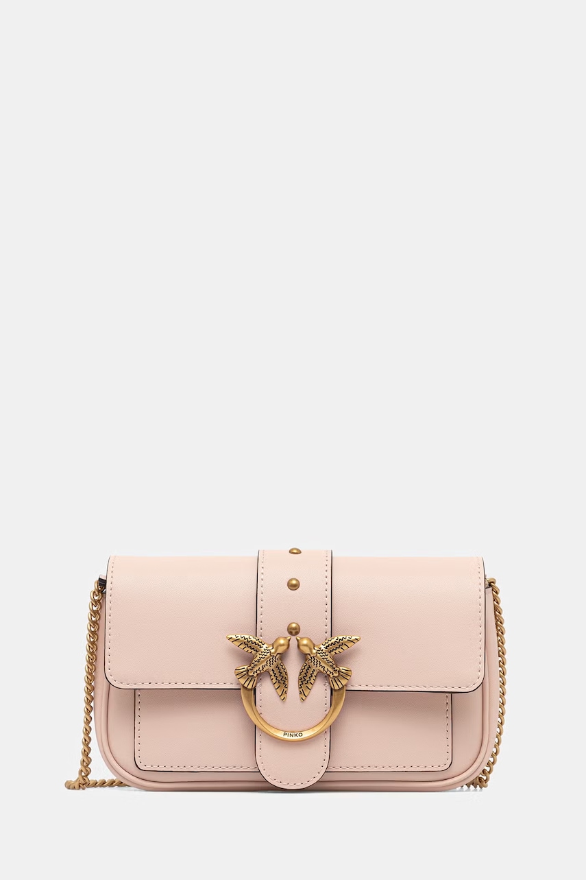 Pinko geantă crossbody pentru femei din piele
