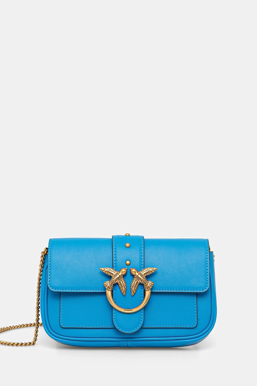 Pinko poșetă de piele Femei / Accesorii / Genţi de umăr / Crossbody answear.ro Pinko poșetă de piele Femei / Accesorii / Genţi de umăr / Crossbody answear.ro