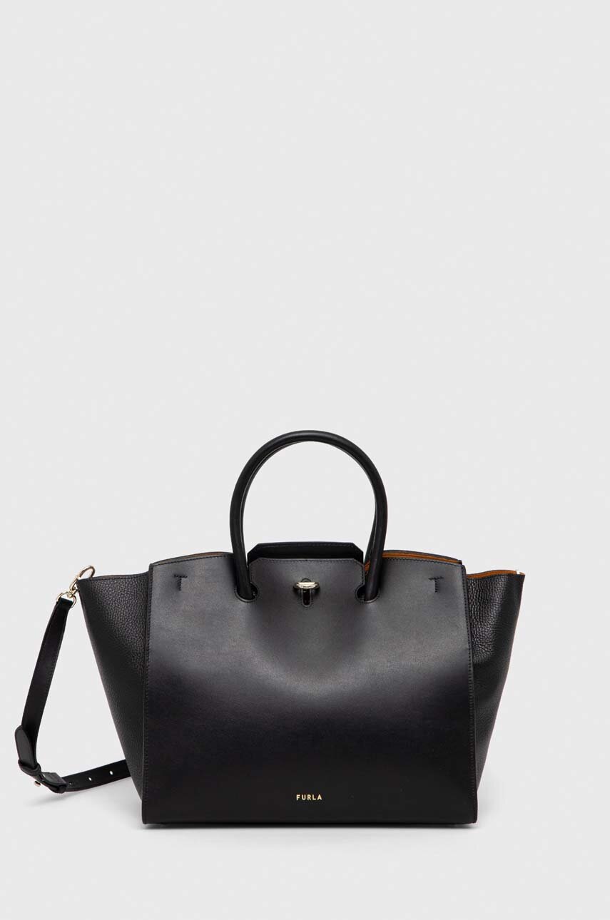 

Чанта Furla в черно, Черен