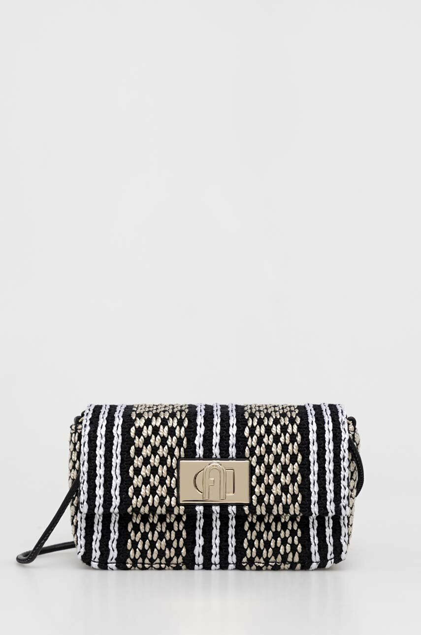 

Чанта Furla в черно, Черен
