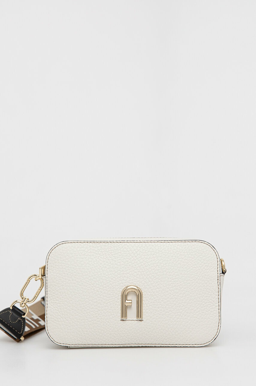 

Кожаная сумочка Furla Primula цвет белый