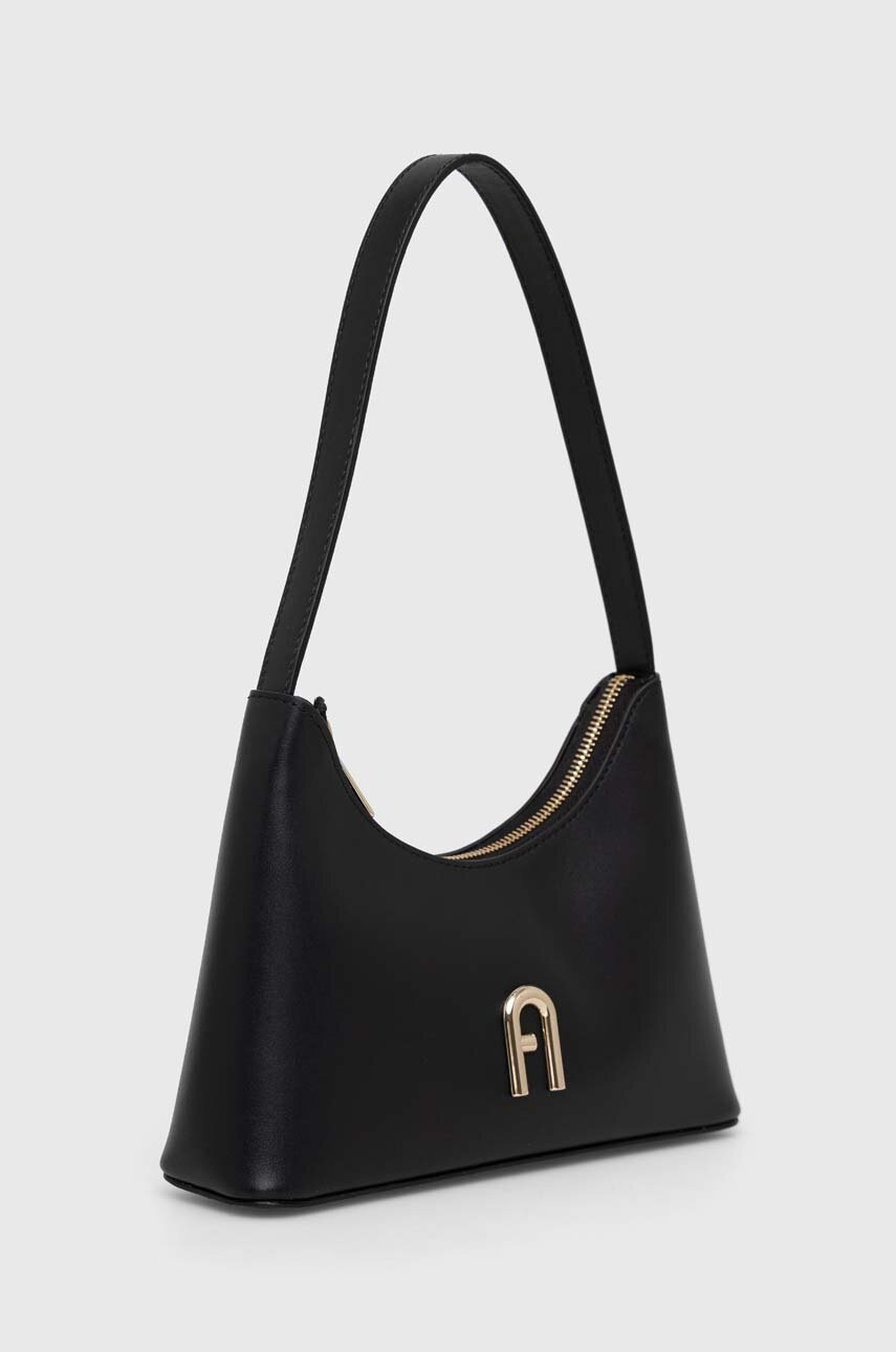 

Шкіряна сумочка Furla колір чорний