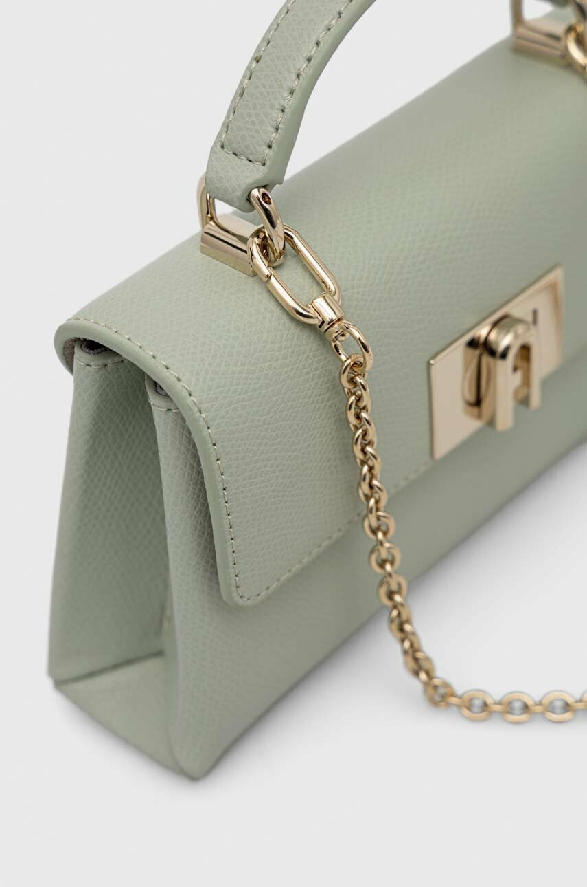 

Кожаная сумочка Furla цвет зелёный