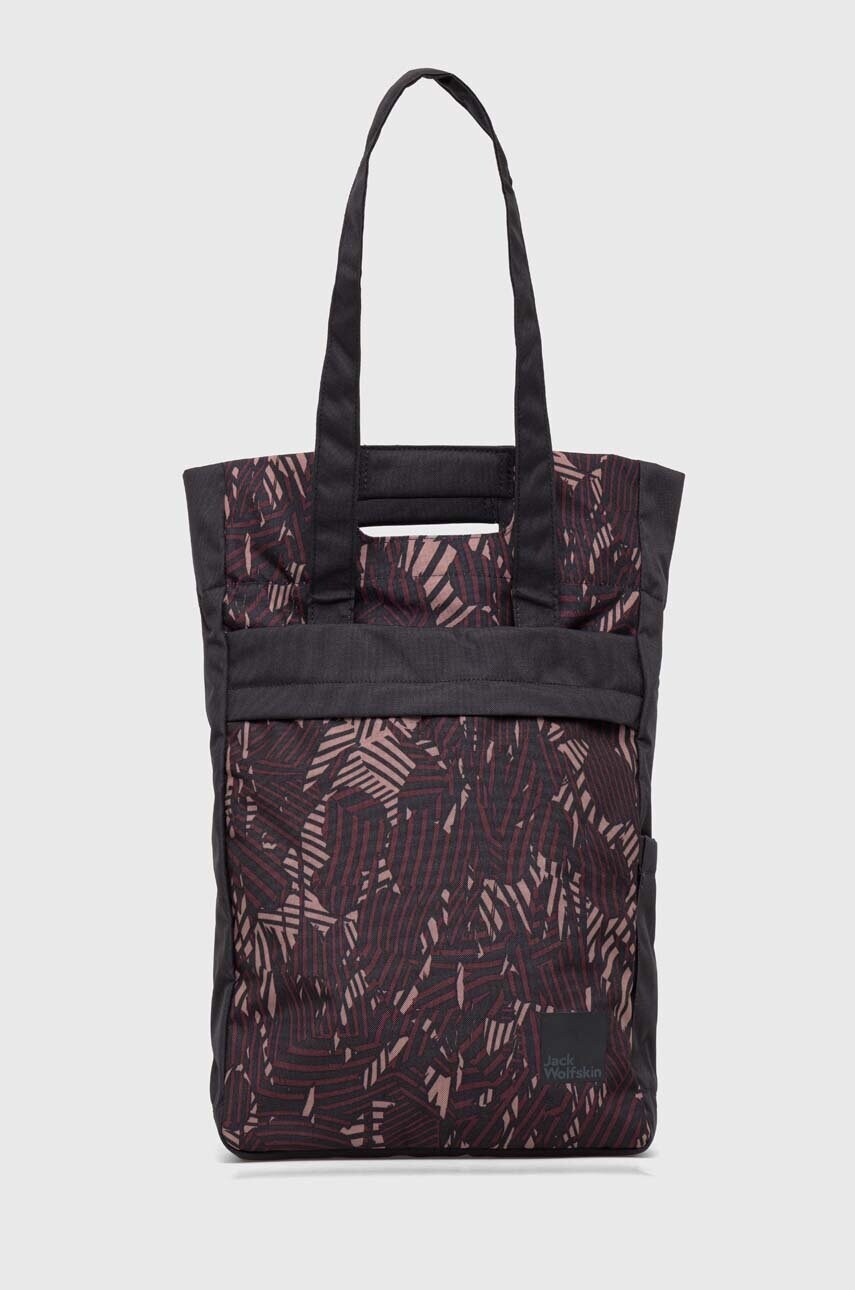 Levně Batoh Jack Wolfskin PICCADILLY dámský, černá barva, velký, hladký