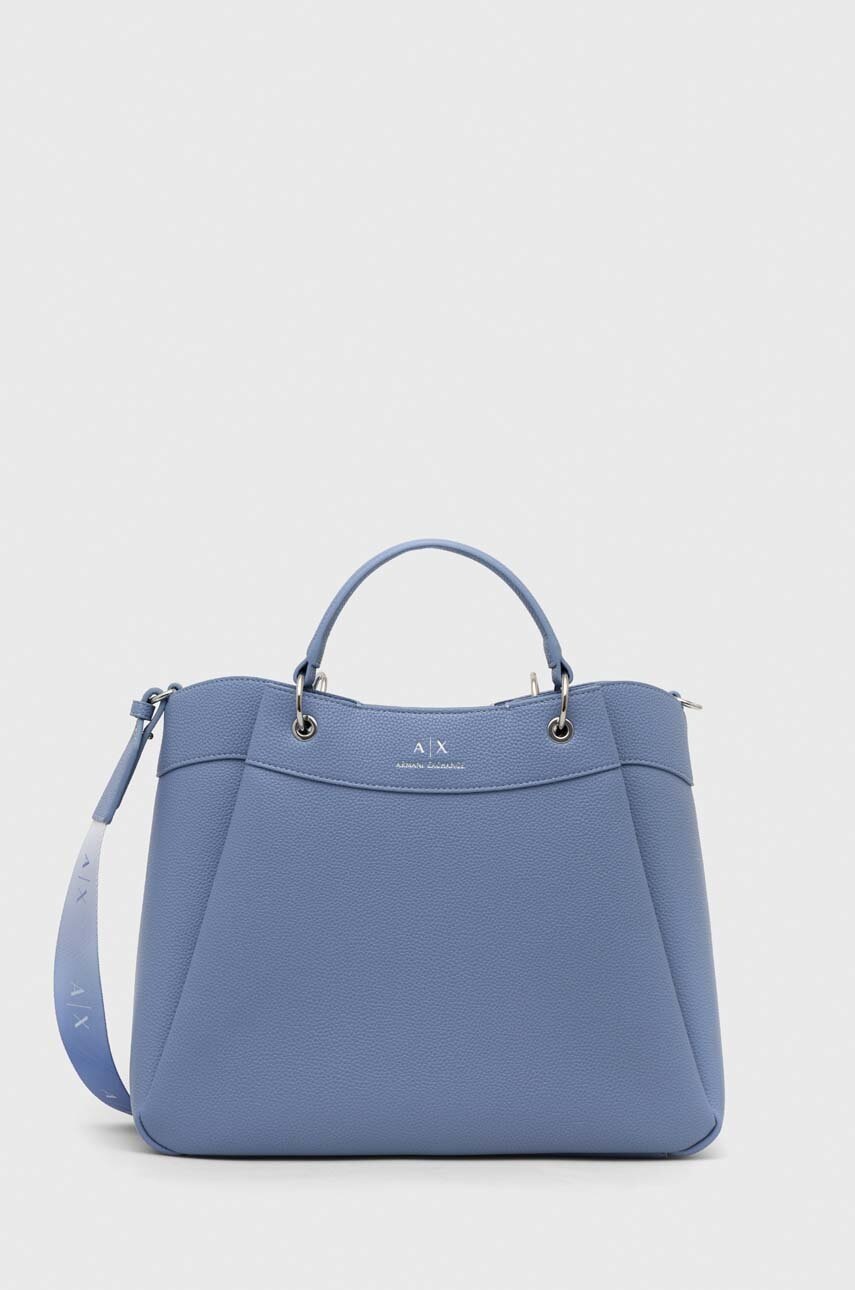 

Чанта Armani Exchange в синьо, Син