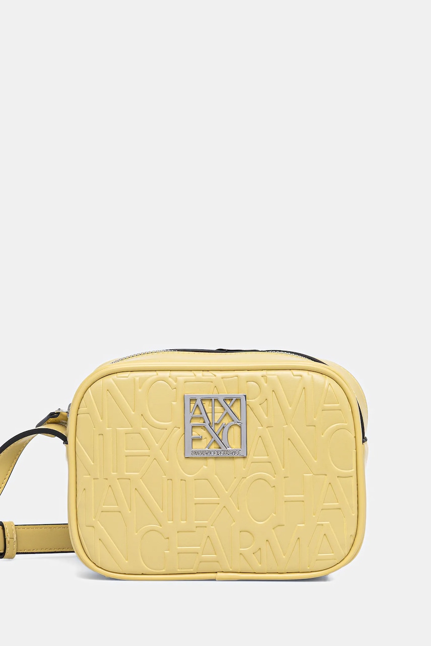 Armani Exchange geantă culoarea bej, 942733 CC793