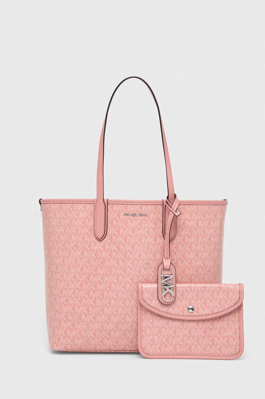 

Чанта MICHAEL Michael Kors в розово, Розов