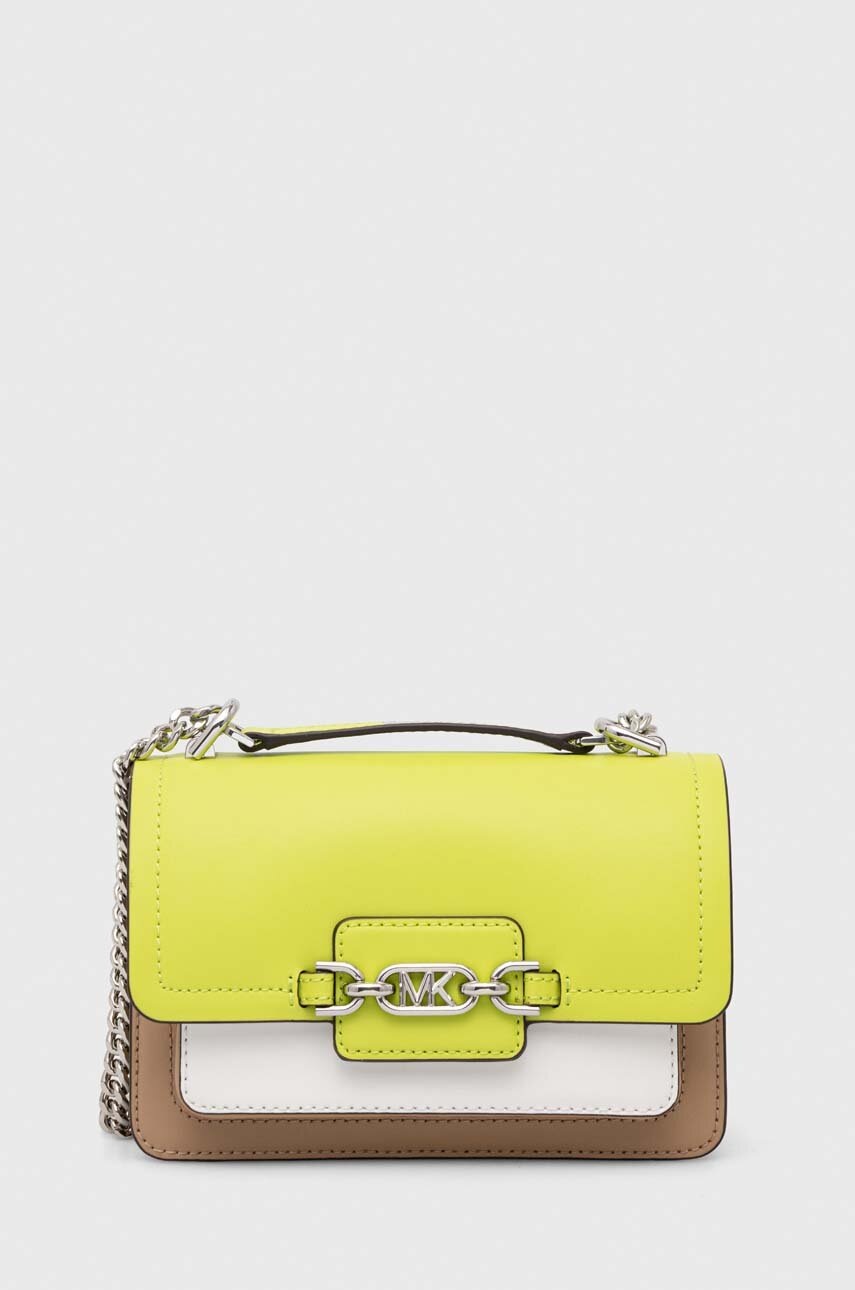 

Кожена чанта MICHAEL Michael Kors в зелено, Зелен