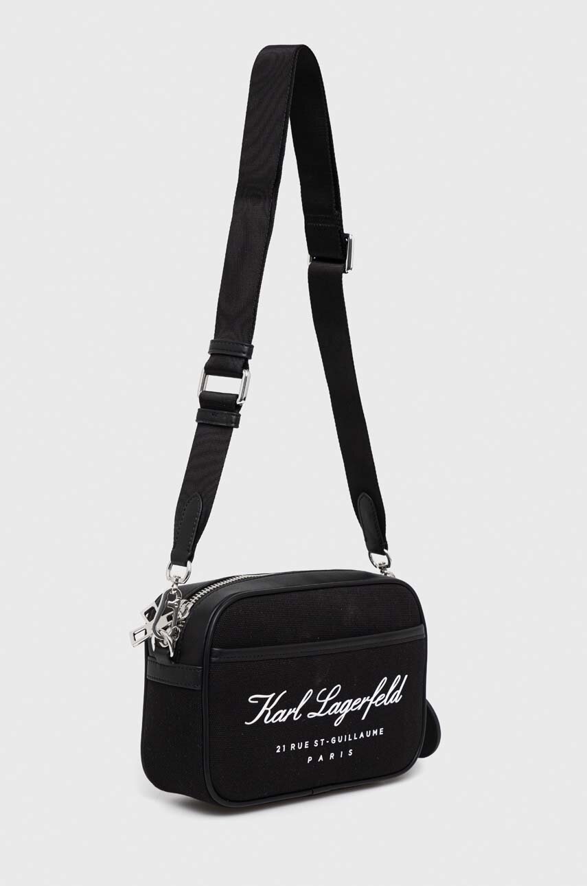 

Сумочка Karl Lagerfeld колір чорний