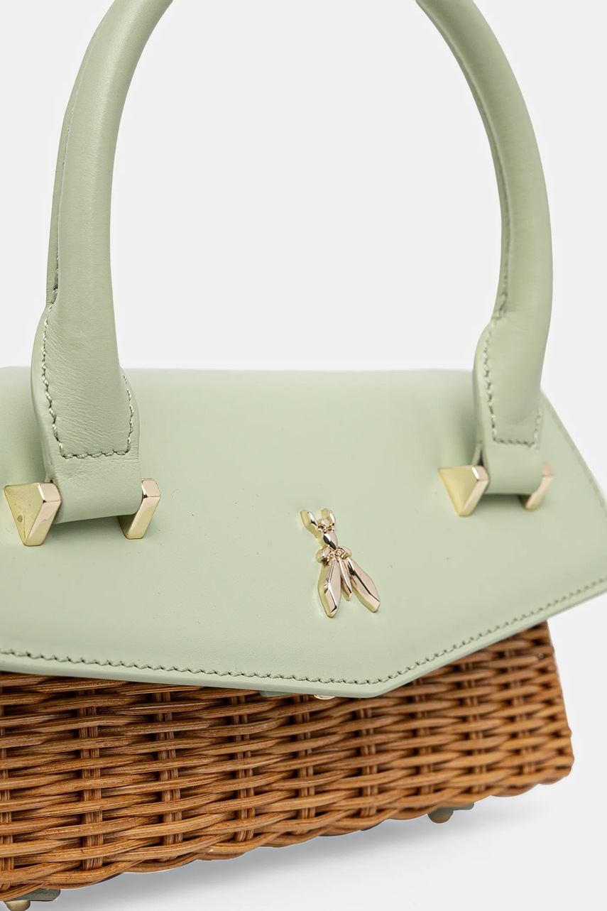 Τσάντα Patrizia Pepe χρώμα: πράσινο φωτογραφία