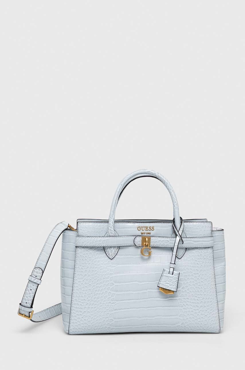 

Чанта Guess в синьо, Син