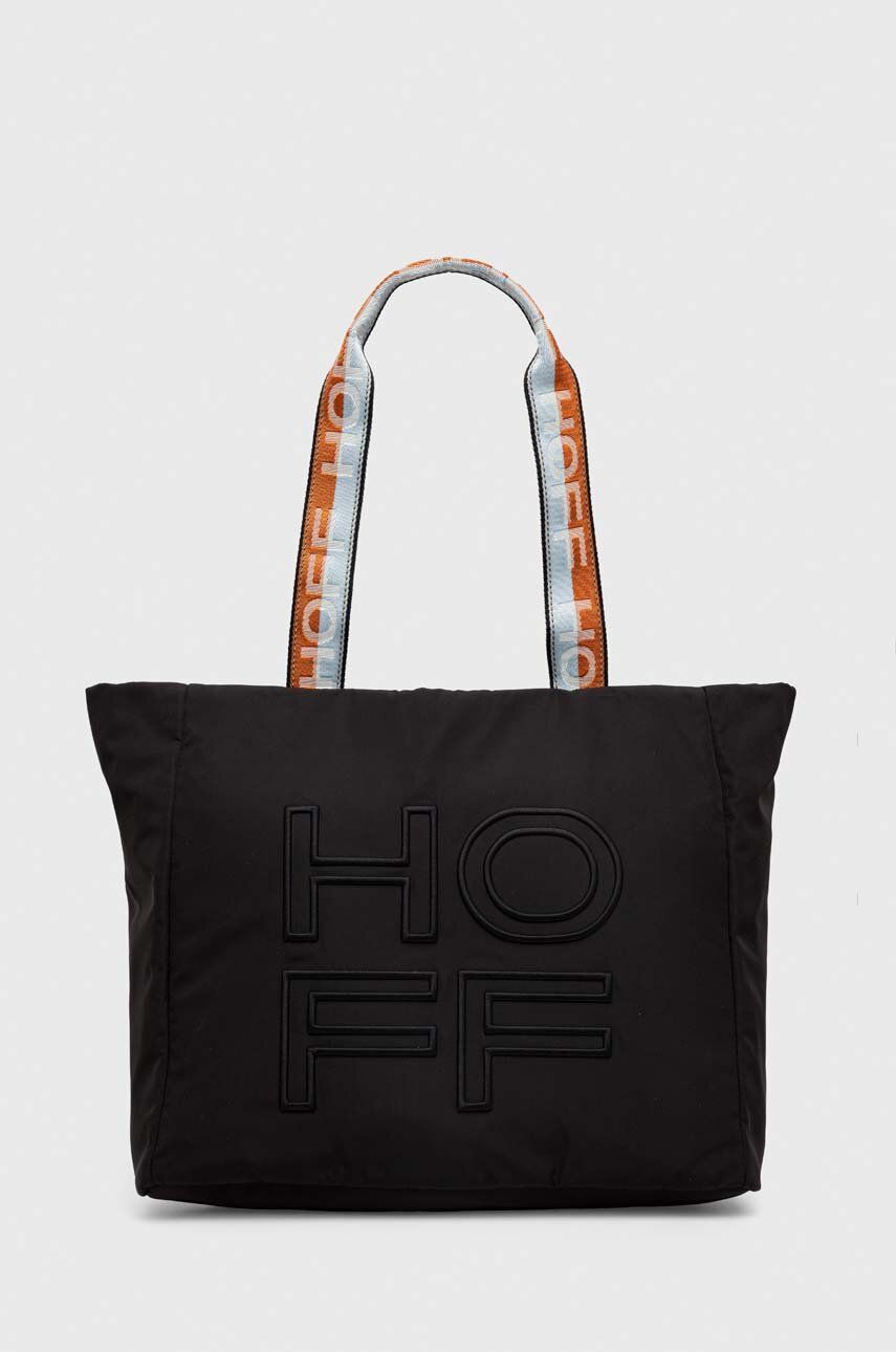 Kabelka Hoff černá barva - černá -  80 % Polyester